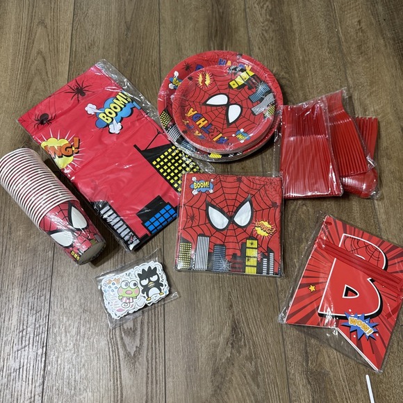 Spiderman Other - Spider-Man birthday party supplies